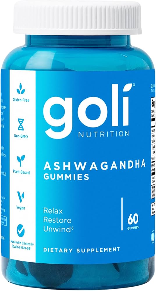 Goli Nutrition Ashwagandha Gummies – 60 Gomitas